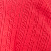 T-shirt ajust&eacute; col rond manches courtes rouge femme