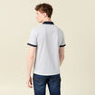Polo éco-responsable blanc homme