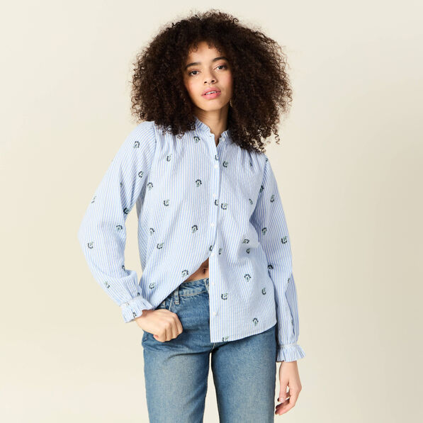 chemise manches longues blanc femme Chemise manches longues blanc femme