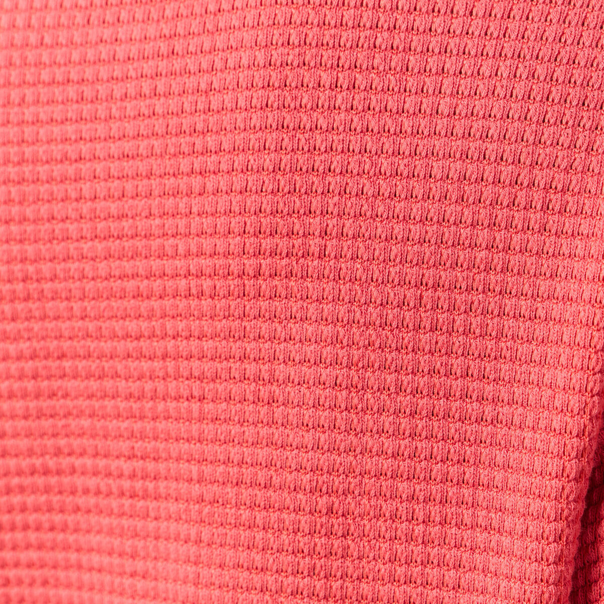 Polo en maille rouge femme