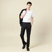 Pantalon chino noir homme