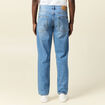 Jeans relax 5 poches denim used homme