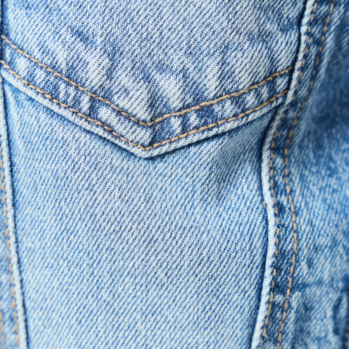 Veste oversize en jean denim used femme