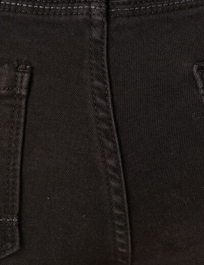 Jeans jegging denim noir femme