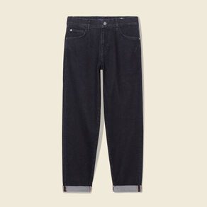 jeans girlfriend 5 poches denim gris femme Jeans girlfriend 5 poches denim gris femme