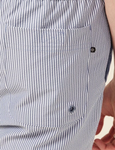 Short de bain bleu foncé homme