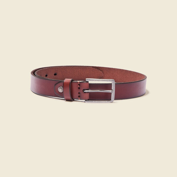 Ceinture en cuir marron homme