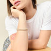 Lot 4 bracelets raphia ecru femme