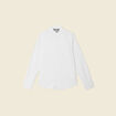 Chemise col mao bleu clair homme