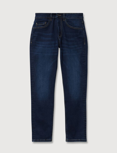 Jeans slim longueur 30 denim brut homme
