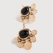 Boucles d'oreilles noir femme