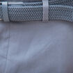 Pantalon straight longueur 32 ceinture bleu gris homme