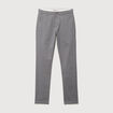 Pantalon chino slim gris homme