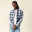 Chemise manches longues ecru homme