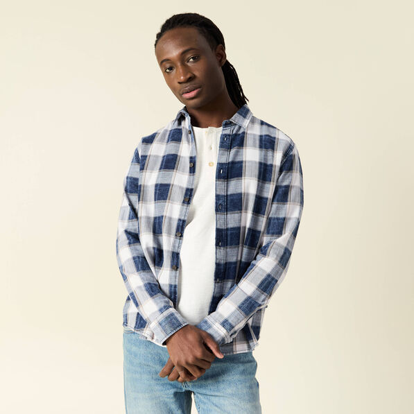 Chemise manches longues ecru homme