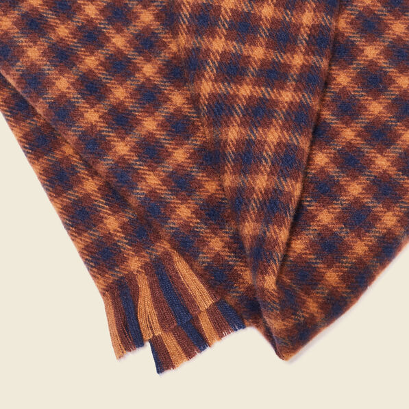 Écharpe camel homme
