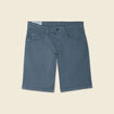 Bermuda droit 5 poches vert foncé homme