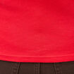 T-shirt cintr&eacute; manches longues rouge femme