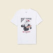 T-shirt manches courtes blanc homme