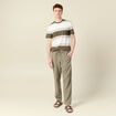 T-shirt manches courtes vert kaki homme