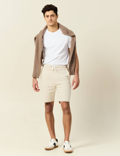 Short éco-responsable sable homme