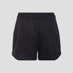 Short droit noir femme