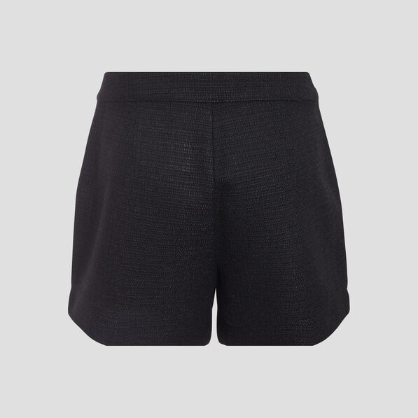 short droit noir femme Short droit noir femme