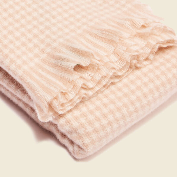Écharpe creme femme