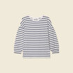 T-shirt manches 3/4 bleu femme
