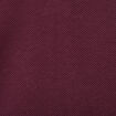 Polo droit manches longues prune homme