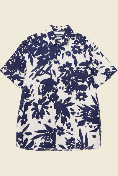 Chemise éco-responsable blanc homme