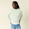 Sweat manches longues vert clair homme