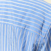 Chemise boyfriend manches courtes rouge foncé homme