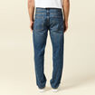 Jeans large longueur 32 en coton bleu homme