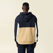 Sweat à capuche 1 poche bleu marine homme