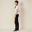 Jeans slim éco-respnsable denim noir homme