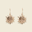 Boucles d'oreilles couleur or femme