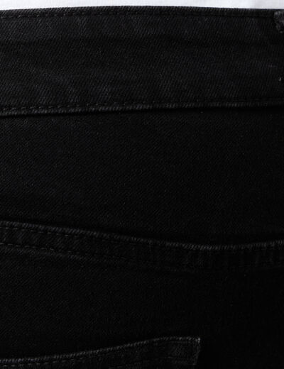 Jeans skinny tapered denim noir homme