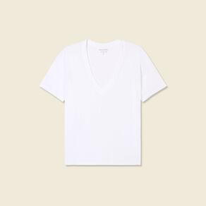 t shirt manches courtes blanc femme T-shirt manches courtes blanc femme