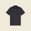 Polo éco-responsable bleu marine homme