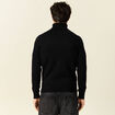 Pull manches longues noir homme