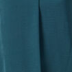 Blouse manches longues bleu canard femme