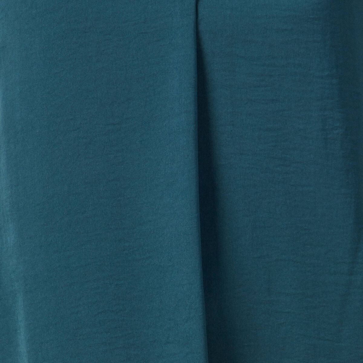 Blouse manches longues bleu canard femme