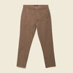 Pantalon chino 7/8ème taupe homme
