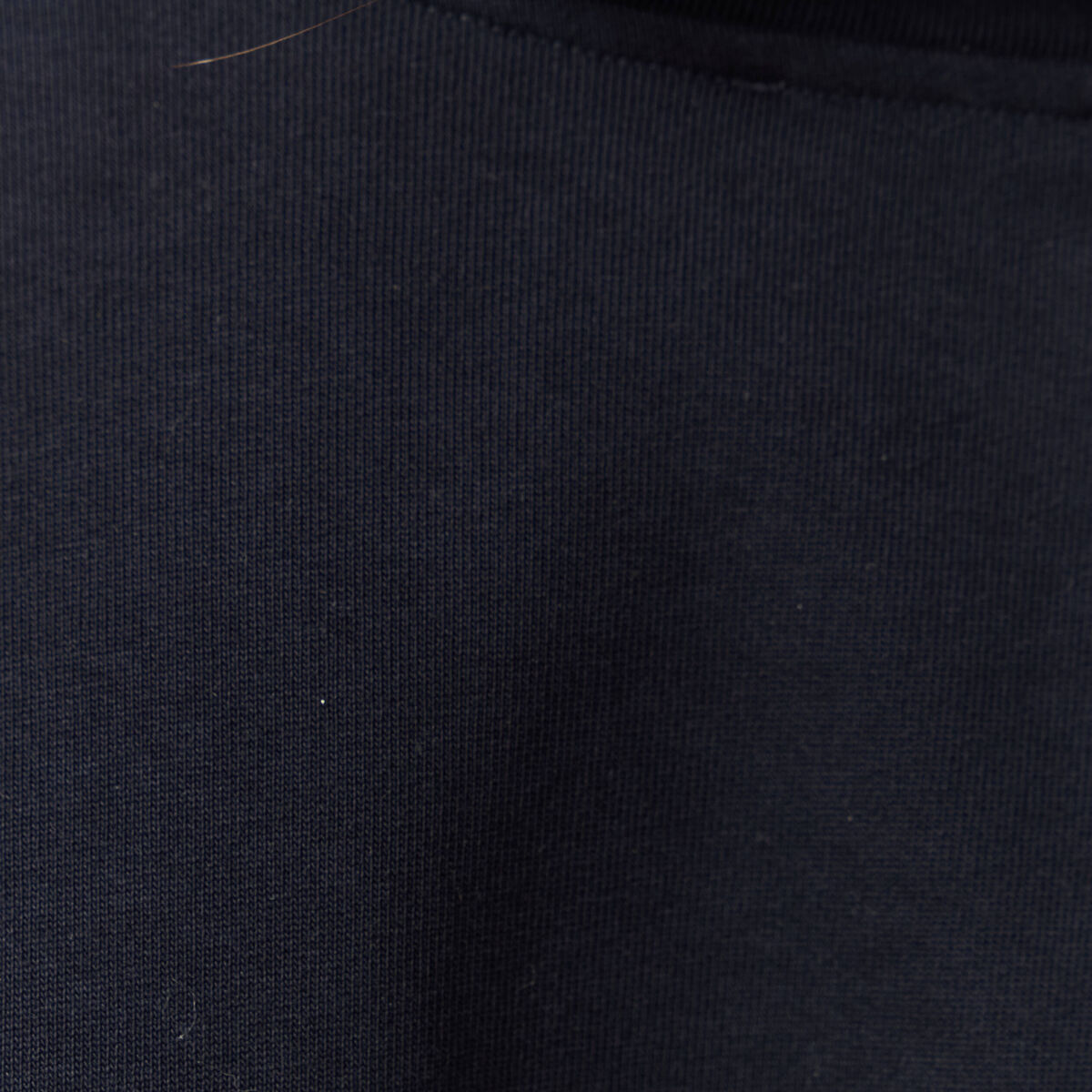 Sweat oversize col v manches longues bleu fonc&eacute; femme