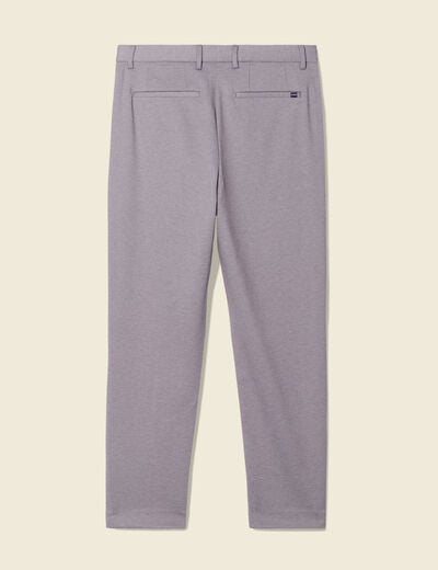 Pantalon chino slim gris homme