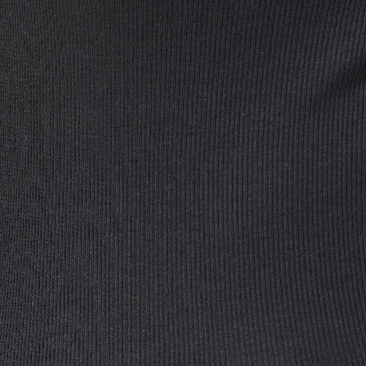 T-shirt côtelé éco-responsable noir femme
