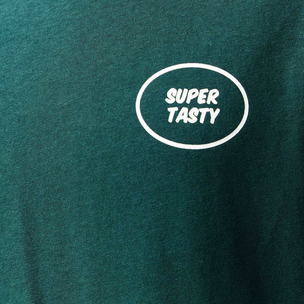 T-shirt manches courtes vert fonc&eacute; homme