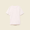 T-shirt en coton manches courtes rose clair homme
