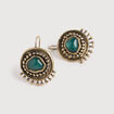 Boucles d'oreilles camel femme